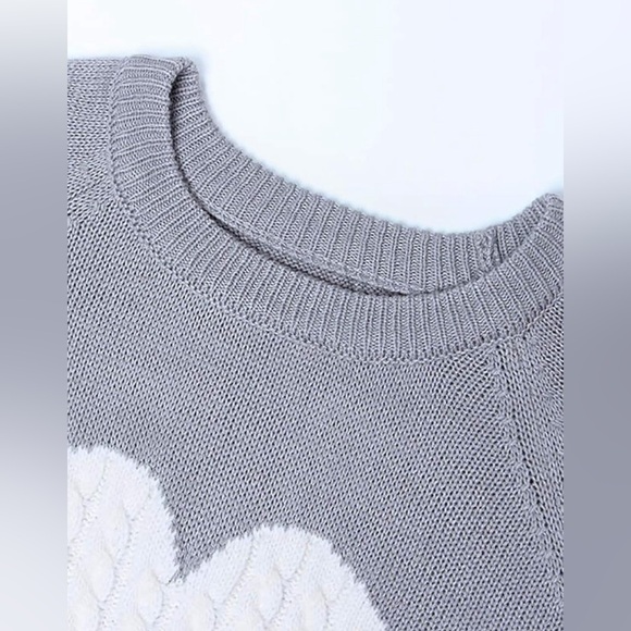 🤍 Pullover Knitted Casual Sweater - Picture 3 of 8